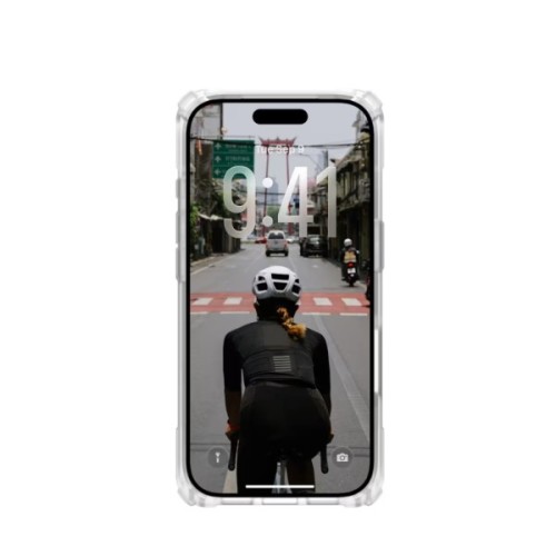 Чохол до мобільного телефона UAG Plasma XTE MagSafe iPhone 17 Pro Clear/Titanium (114527114G36)