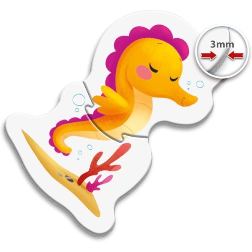 Пазл Clementoni 4 в 1 Sea Life, серія My First Puzzles (20835)