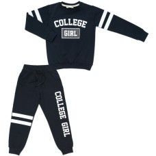 Спортивний костюм дитячий Breeze COLLEGE GIRL (13766-116G-blue)