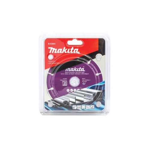 Круг відрізний Makita алмазний SPECIALIZED по металу сегментний 125х22,23x1,3 мм (B-53693)