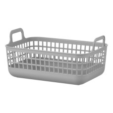Кошик для зберігання Ardesto 33x22x16.3 см Сірий 7 л (ARHC2507GG)