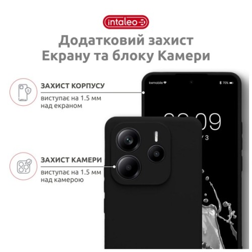 Чохол до мобільного телефона Intaleo SoftShell Xiaomi Redmi Note 14S 4G Black (1283126631375)