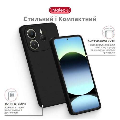 Чохол до мобільного телефона Intaleo SoftShell Xiaomi Redmi Note 14S 4G Black (1283126631375)