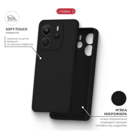 Чохол до мобільного телефона Intaleo SoftShell Xiaomi Redmi Note 14S 4G Black (1283126631375)