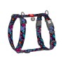 Шлея для собак WAUDOG H-подібна анатомічна Nylon з QR адресником "Нескінченні світи" пластиковий фастекс XL (347-4058)