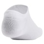 Шкарпетки Under Armour 1382611-100 Essential No Show 6 пар білий LG (196885583650)