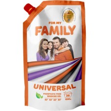 Гель для прання For My Family Універсальний 1 кг (4260637721235)