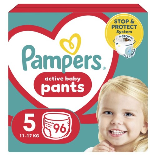 Підгузки Pampers трусики Pants Junior Розмір 5 (11-17 кг) 96 шт (8006540069509)