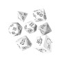Набір кубиків для настільних ігор Q-Workshop Bright Llama Dice Set (White black) (SLLA02)