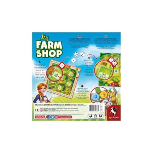 Настільна гра Pegasus Spiele Моя фермерська крамниця (My Farm Shop) англійська (PS094)