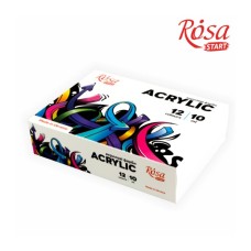 Акрилові фарби Rosa START Graffiti 12 x10мл (4823098531074)
