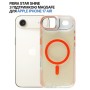 Чохол до мобільного телефона BeCover FIBRA Star Shine MagSafe Apple iPhone 17 Air Orange (715422)