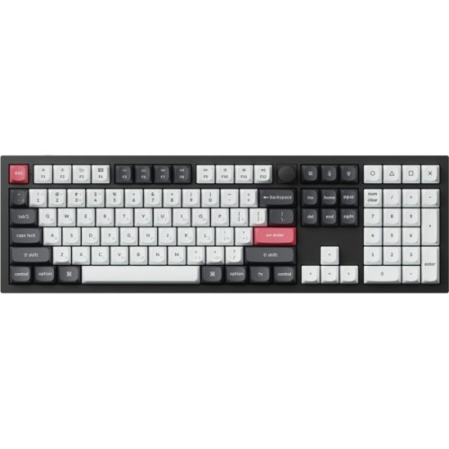 Клавіатура Keychron Q6 HE Magnetic Switch RGB UA Black (Q6H-M1-UA)