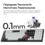 Клавіатура Keychron Q6 HE Magnetic Switch RGB UA Black (Q6H-M1-UA)