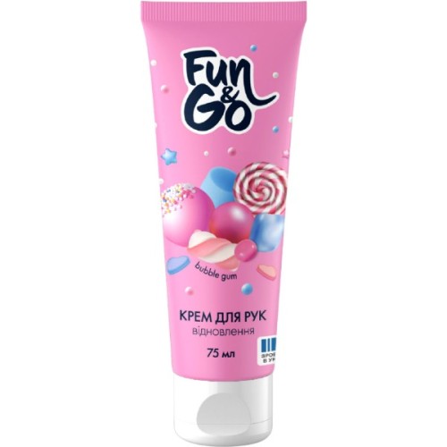 Крем для рук Fun&Go Bubble Gum 75 мл (4820204702014)