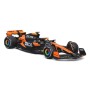 Масштабна модель автомобіля Bburago Автомодель - McLaren F1 MCL38 (2024), 1:43 (18-38214)