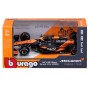 Масштабна модель автомобіля Bburago Автомодель - McLaren F1 MCL38 (2024), 1:43 (18-38214)