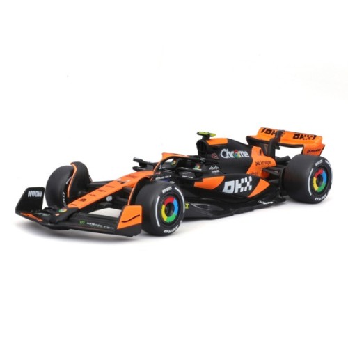 Масштабна модель автомобіля Bburago Автомодель - McLaren F1 MCL38 (2024), 1:43 (18-38214)