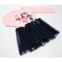 Плаття дитяче Breeze з зайками (12680-110G-peach)