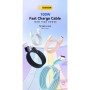 Дата кабель USB 2.0 AM to USB-C 2.0m 100W black Essager (EXC7A-WLA01-P)