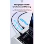 Дата кабель USB 2.0 AM to USB-C 2.0m 100W black Essager (EXC7A-WLA01-P)