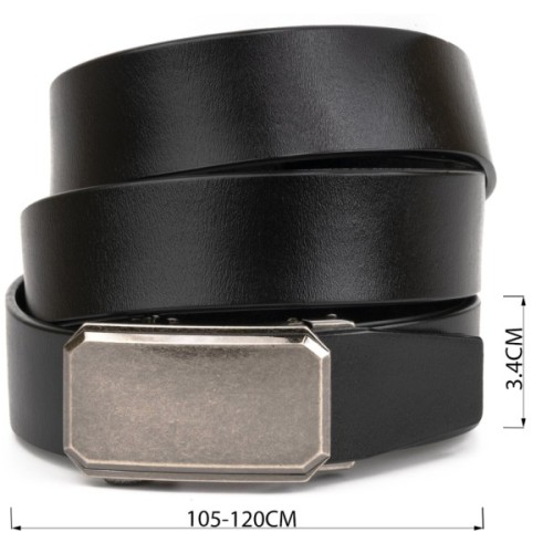 Ремінь Vintage Чоловічий Чорний (20274)