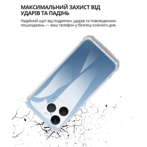 Чохол до мобільного телефона BeCover Anti-Shock Realme 15T Clear (714702)