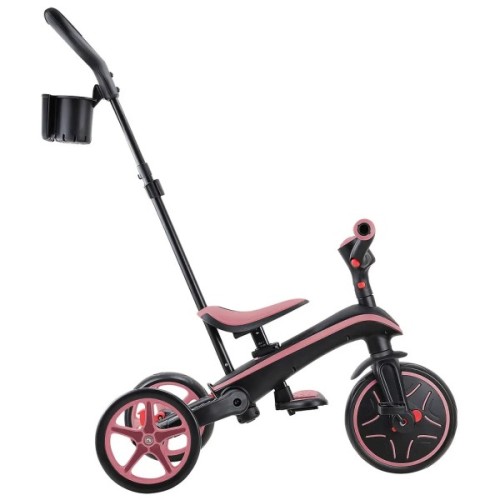Дитячий велосипед Globber Explorer trike Foldable 4 в 1, рожевий (732-210-2)