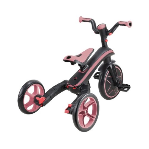 Дитячий велосипед Globber Explorer trike Foldable 4 в 1, рожевий (732-210-2)