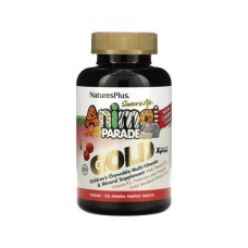 Мультивітамін Natures Plus Мультивитамины для Детей, Вкус Вишни, Animal Parade Gold, 1 (NAP-29932)