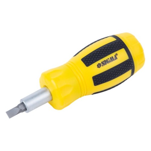 Набір викруток Sigma з реверсом MINI c бітами 6шт CrV (4001811)