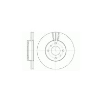 Гальмівний диск REMSA 6610.10