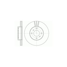 Гальмівний диск REMSA 6610.10