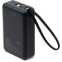 Батарея універсальна Vinga 20000 mAh 65W Display USB-C Cable Grey (VPBB2065C)