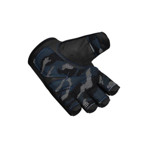 Рукавички для фітнесу RDX T2 Half Blue XL (WGA-T2HU-XL)