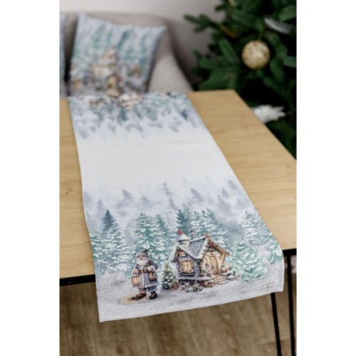 Доріжка на стіл Прованс гобеленова Казкові гноми 35х100 см (038431)