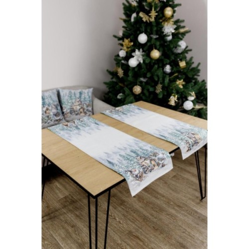 Доріжка на стіл Прованс гобеленова Казкові гноми 35х100 см (038431)
