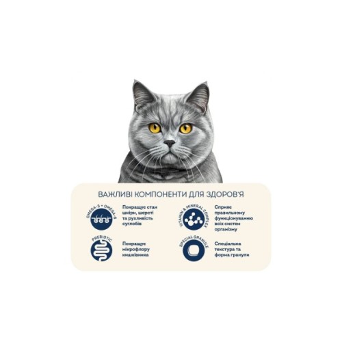 Сухий корм для кішок Home Food For British and Scottish breeds/for large breeds з індичкою та качкою 10 кг (4820235021207)