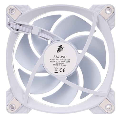 Кулер до корпусу 1stPlayer FS7 White (FS7-WH-1IN1)