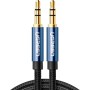 Кабель мультимедійний 3.5mm M to 3.5mm M 1.0m AV112 blue Ugreen (10685)