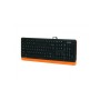 Клавіатура A4Tech FKS10 USB Orange (4711421963398)