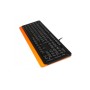 Клавіатура A4Tech FKS10 USB Orange (4711421963398)