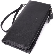 Гаманець ST Leather Шкіряний Чорний (23111)