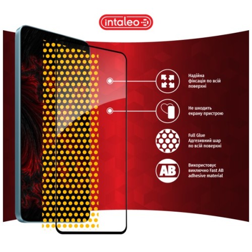 Скло захисне Intaleo Full Glue Xiaomi Redmi Note 13 Pro Plus 5G Black (1283126583933)