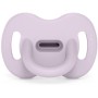 Пустушка Suavinex Colour Essence силіконова фізіологічна, 6-18 місяців, світло-фіолетова (308615)