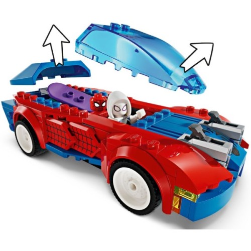 Конструктор LEGO Super Heroes Автомобіль для перегонів Людини-Павука й Зелений Гоблін з отрутою Венома 227 детале (76279)