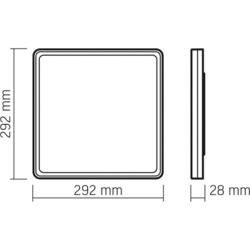 Світильник Videx DL3S 24W 4000K (VL-DL3S-244W)