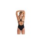 Купальник Arena Women's Team Swimsuit Swim Pro 005803-550 чорний, білий 40 (3468336808719)