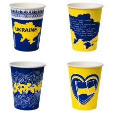 Стакани одноразові Україна PATRIOT паперові 175 мл 50 шт (CUP175PAT)