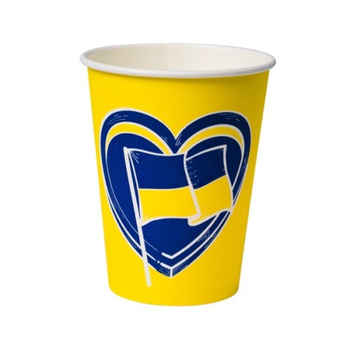 Стакани одноразові Україна PATRIOT паперові 175 мл 50 шт (CUP175PAT)